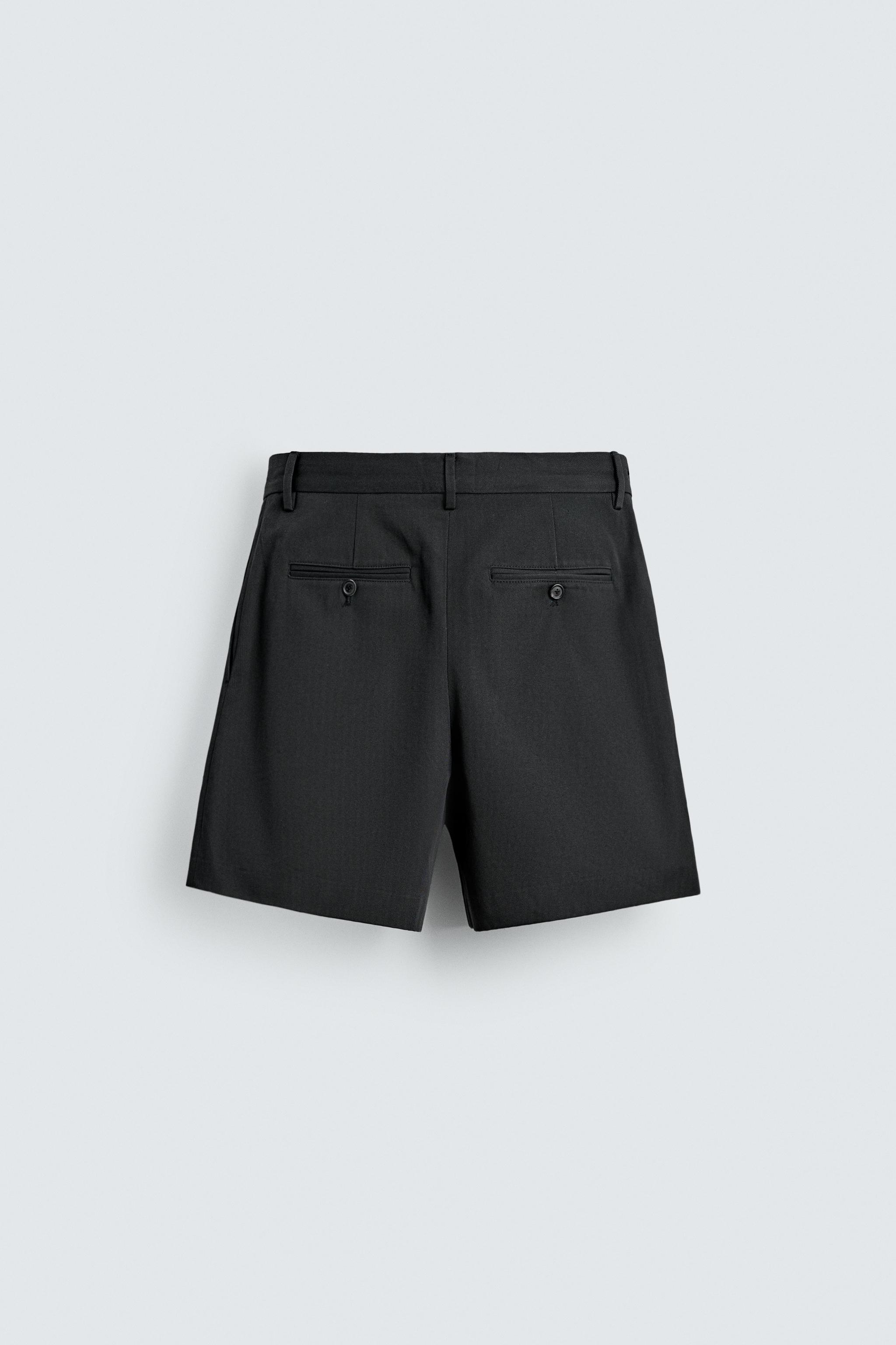 SHORT PLISSÉ COURT AARON LEVINE X ZARA